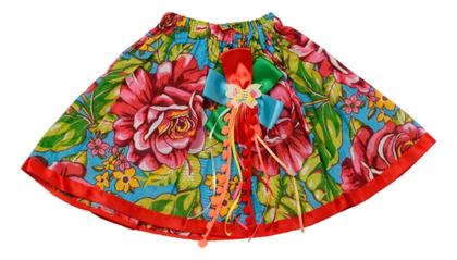 Imagem de Saia Arraial Festa Junina Feminino Fantasia Roupa Caipira