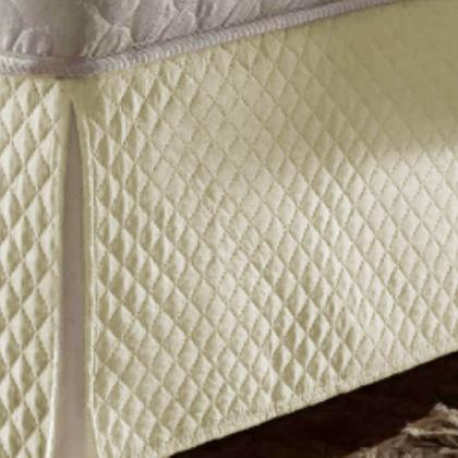 Imagem de Saia Box Matelada Solteiro 2,23m x 1,56m Palha