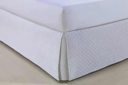 Imagem de SAIA BOX MATELASSADA ULTRASSONICO QUEEN (BRANCO) 1,6X2m