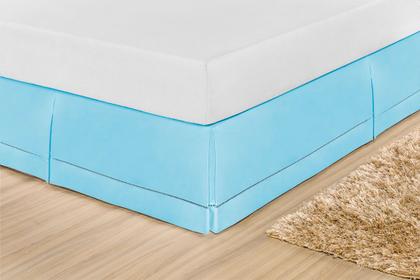 Imagem de Saia Box Queen 200 Fios Ponto Palito  100% algodao