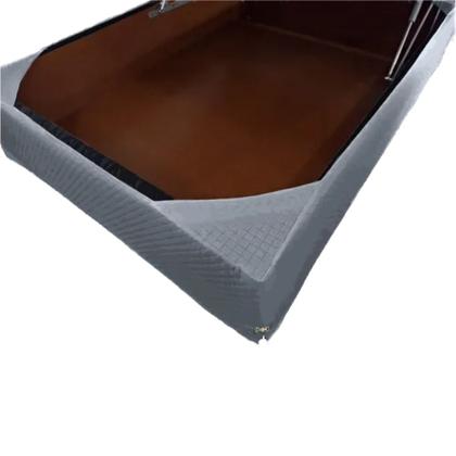 Imagem de Saia cama Box bau Casal Matelada Com Pingente