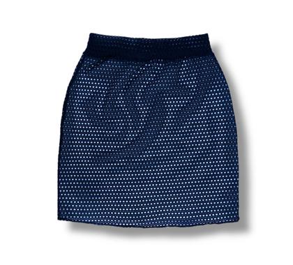 Imagem de Saia Colissê Preta com Drapeado - Gringa - Saída de Praia Tela Arrastão