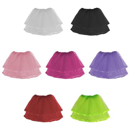 Imagem de Saia de Tule Adulta com Bordado - 40cm