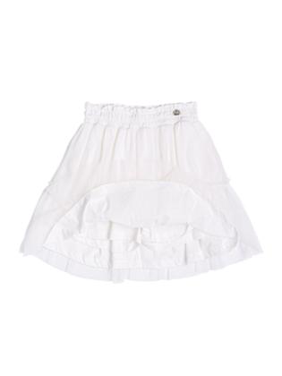 Imagem de Saia de tule com babado shorts e forro momi