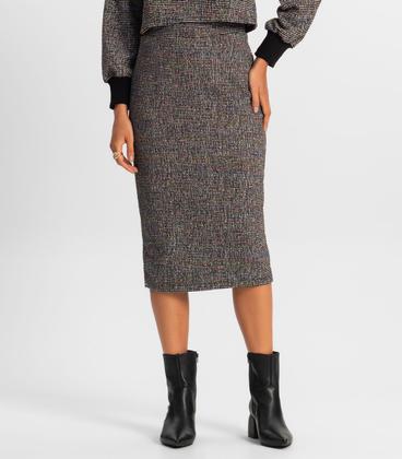 Imagem de Saia Feminina Midi Rovitex Preto