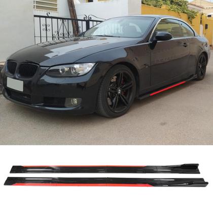 Imagem de Saia Lateral Regulável Black Piano com Vermelho Polo Onix GM