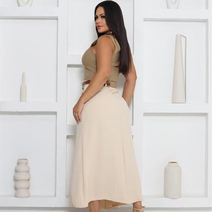 Imagem de Saia Longa Luana  Elegância Cristã com Estilo