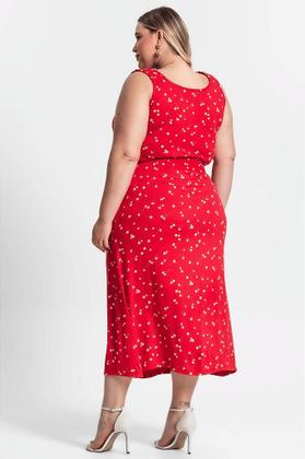 Imagem de Saia MDI Plus Size Estampada Secret Glam - Conforto e Estilo