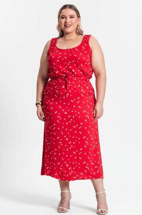 Imagem de Saia MDI Plus Size Estampada Secret Glam - Conforto e Estilo