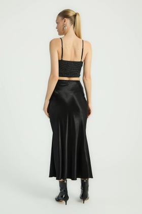 Imagem de Saia Midi Cetim My Place