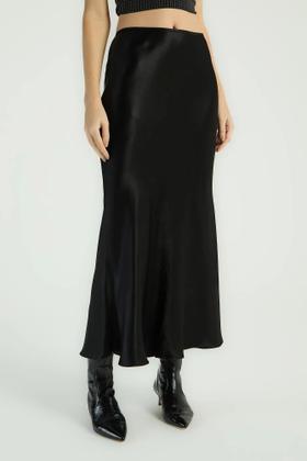 Imagem de Saia Midi Cetim My Place