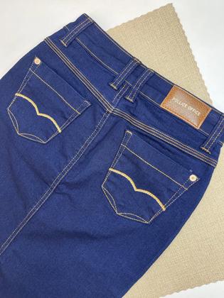 Imagem de Saia Midi Jeans Feminina Michele Collection Ref. 1201