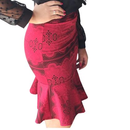 Imagem de Saia Midi Linda Modeladora Plus Size Evangelica Crente 