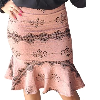 Imagem de Saia Midi Linda Modeladora Plus Size Evangelica Crente 