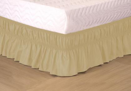 Imagem de Saia para Cama Box Colchobox Ajustável 2 Elásticos ~ Solteiro / Casal / Queen