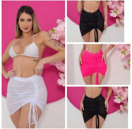 Imagem de Saia Saída de Praia curta