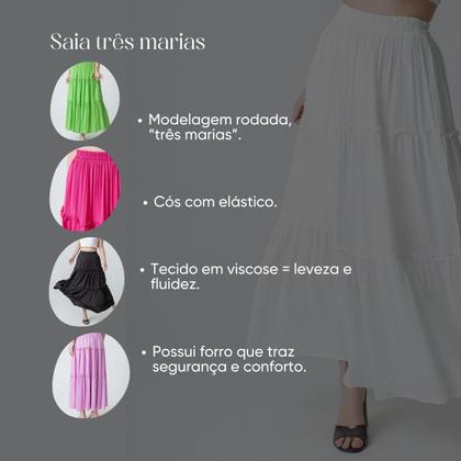 Imagem de Saia susie três marias feminina