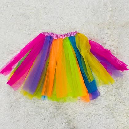 Imagem de Saia Tule Clorida Para Adulto Ou Adolecente Carnaval Cosplay Festa HF82925
