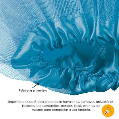 Imagem de Saia Tutu Tule Tamanho Adulto E Infantil P/ Halloween 40cm