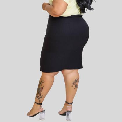 Imagem de Saias Evangélicas Feminina Plus Size Kit 03 Unidades