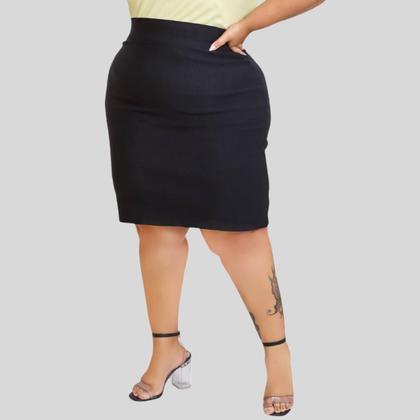 Imagem de Saias Evangélicas Feminina Plus Size Kit 03 Unidades