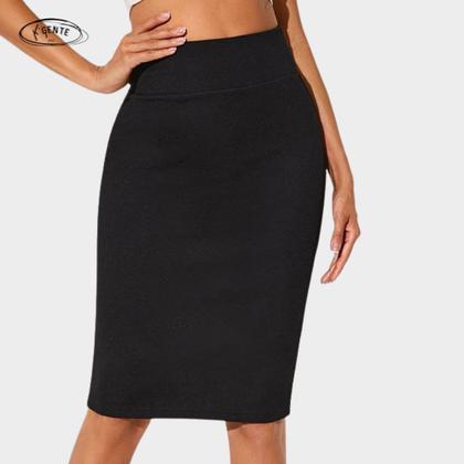 Imagem de Saias Evangelicas Moda Feminina Plus Size Secretaria Midi