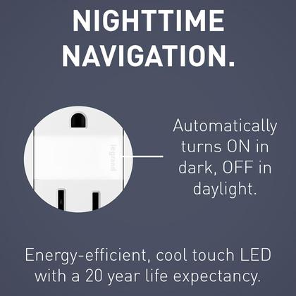 Imagem de Saída de luz noturna LED Legrand radiant NTL885TRWCC6 branca