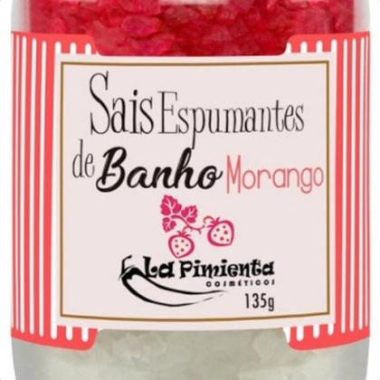 Imagem de Sais De Banho Morango La Pimienta - 135g