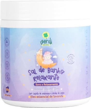 Imagem de Sal de Banho Relaxant Vegano c/Sal de Magnésio Verdi Natural