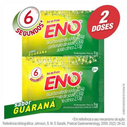 Imagem de Sal de Frutas ENO Efevercente 2x5g - Glaxosmithkline