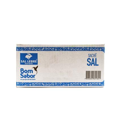 Imagem de Sal Em Pacotinho Caixa Com 2000 Sachês Kit 4