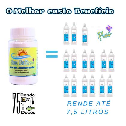 Imagem de Sal Lavagem Nasal Sea Salt Plus Bicarbonato de Sodio 100g