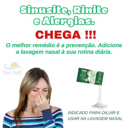 Imagem de Sal Lavagem Nasal Sem Iodo Xô Ites Com 120 Sachês