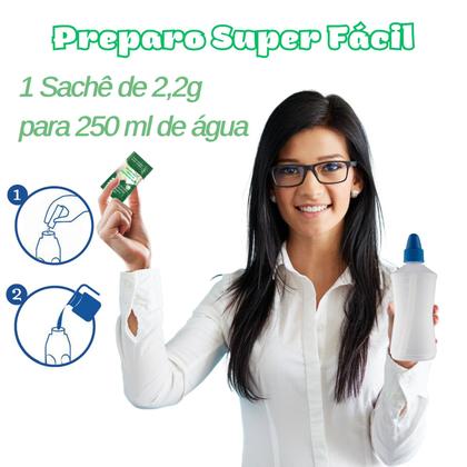 Imagem de Sal Lavagem Nasal Sem Iodo Xô Ites Com 60 Sachês