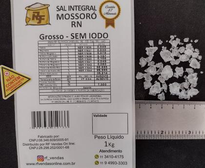 Imagem de Sal Marinho Grosso Sem Iodo E Antiumectante Leve 3 Pague 2