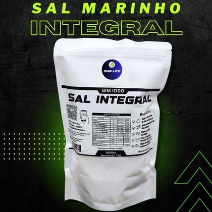 Imagem de Sal Marinho Integral Sem Iodo 3kg Mossoro (Moído) Mossoro