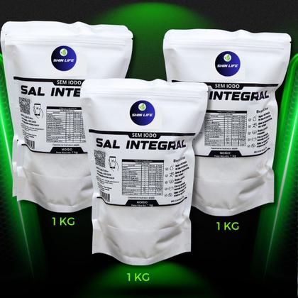 Imagem de Sal Marinho Integral Sem Iodo 3kg Mossoro (Moído) Mossoro