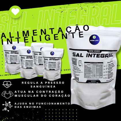 Imagem de Sal Marinho Integral Sem Iodo 3kg Mossoro (Moído) Mossoro