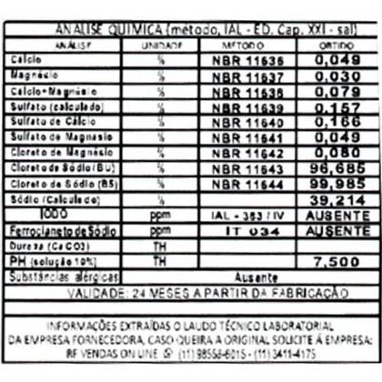 Imagem de Sal Marinho Integral Sem Iodo Grosso 1 Kg