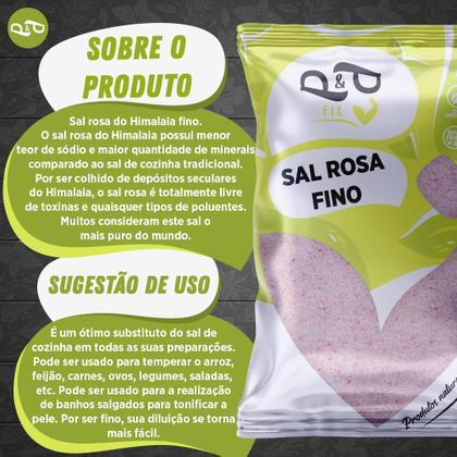 Imagem de Sal Rosa do Himalaia Fino 100g - P&P