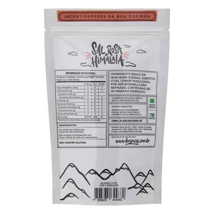 Imagem de Sal Rosa do Himalaia GROSSO BR Spices Iodado 500g
