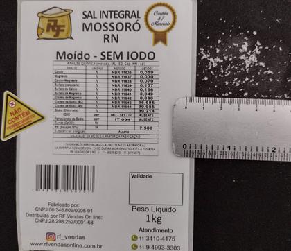 Imagem de Sal Sem Adição De Iodo, Moido, Totalmente Integral 1Kg