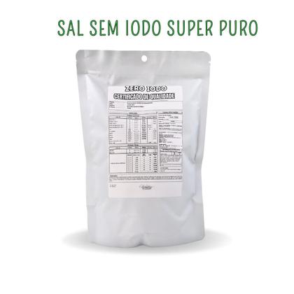 Imagem de Sal Ultrapuro Sem Iodo Moido 1Kg Com Pureza Superior a 99,5%