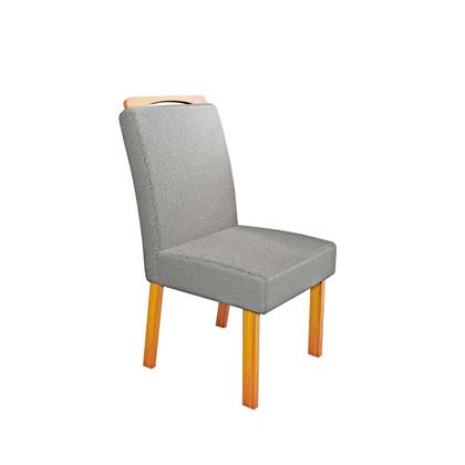 Imagem de Sala de Jantar 110x110 Safira MDF/Vidro 4 Cadeiras Bom Pastor