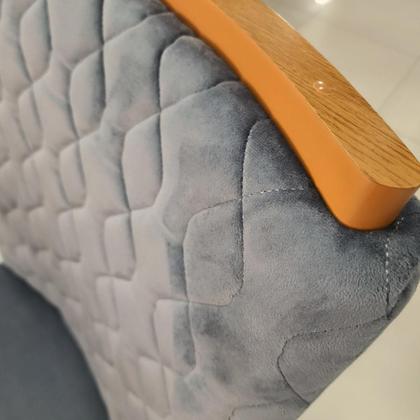 Imagem de Sala de Jantar 196x90 Karen MDF/Vidro 6 Cadeiras Bom Pastor