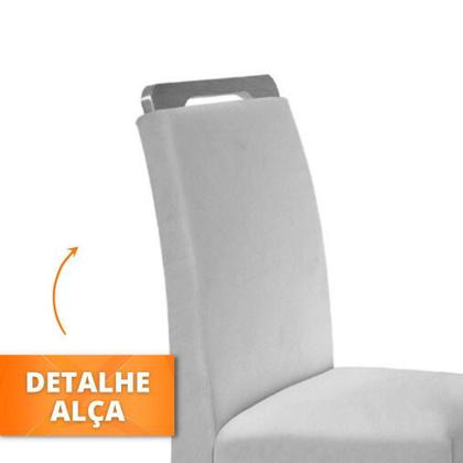 Imagem de Sala De Jantar Aida 6 Cadeiras 180 Canto Reto
