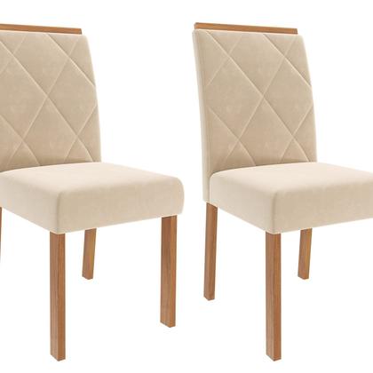 Imagem de Sala de Jantar Ariela 210cm sem Vidro com 8 Cadeiras Fernanda