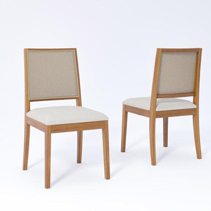 Imagem de Sala de Jantar Ficus 160cm com 6 Cadeiras Buriti