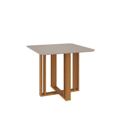 Imagem de Sala de Jantar Flora Quadrada com 4 Cadeiras Nicole