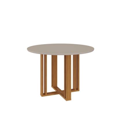 Imagem de Sala de Jantar Flora Redonda com 4 Cadeiras Nicole